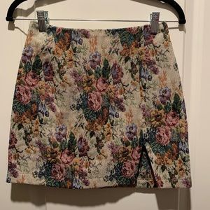 Wild Fable Floral Mini Skirt